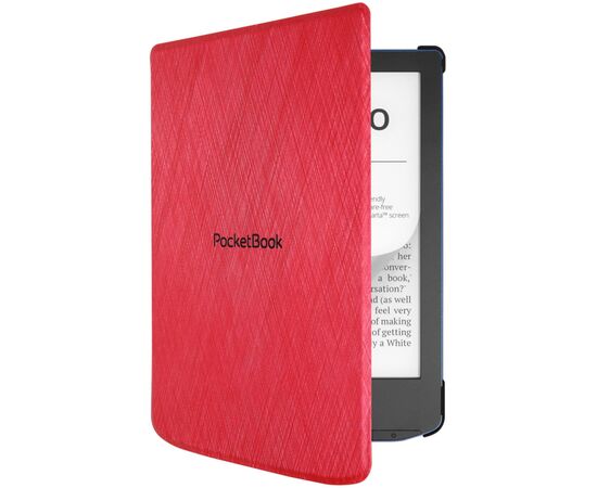 Чехол для электронной книги Pocketbook 6" Shell cover PB629/634 red (H-S-634-R-WW), изображение 7 Чехол для электронной книги Pocketbook 6" Shell cover PB629/634 red (H-S-634-R-WW), изображение 7