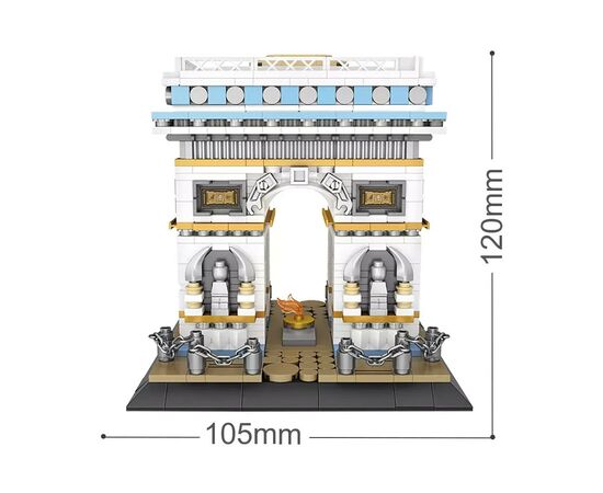 Конструктор LOZ Триумфальная арка (1028), изображение 3 Конструктор LOZ Триумфальная арка (1028), изображение 3
