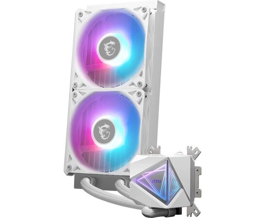 Система жидкостного охлаждения MSI MAG CoreLiquid I240 White (MAG CORELIQUID I240 WHITE), изображение 3 Система жидкостного охлаждения MSI MAG CoreLiquid I240 White (MAG CORELIQUID I240 WHITE), изображение 3