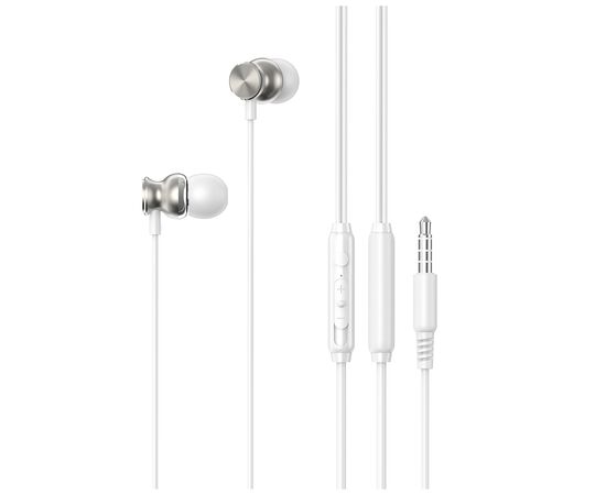 Наушники ColorWay 3.5 mm Wired Earphone UrbanBeat White (CW-WD03WT)
