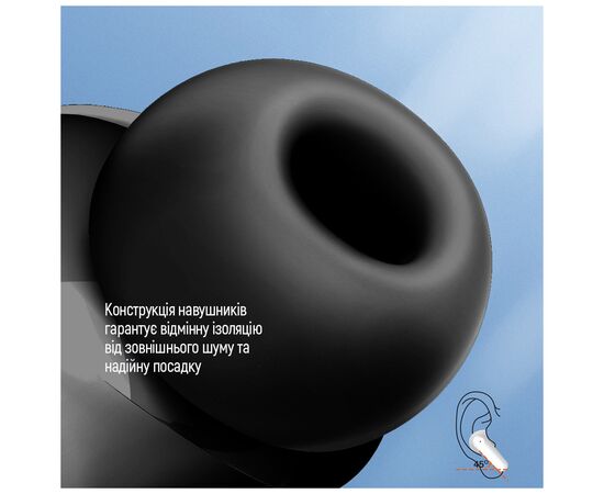 Наушники ColorWay Slim TWS-1 Earbuds Long Life Black (CW-TWS1BK1), изображение 10 Наушники ColorWay Slim TWS-1 Earbuds Long Life Black (CW-TWS1BK1), изображение 10