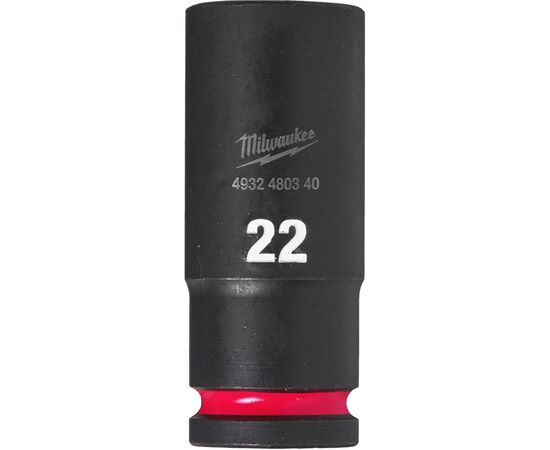 Головка торцева Milwaukee ShW 1/2" 22 мм, довга (4932480340)