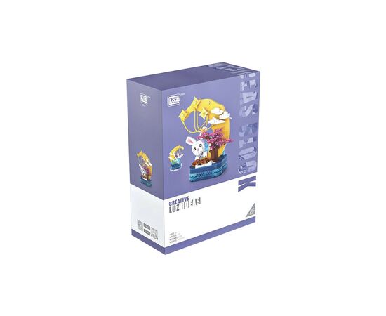 Конструктор LOZ Горщик із пензликом для місячного кролика (1230), зображення 2