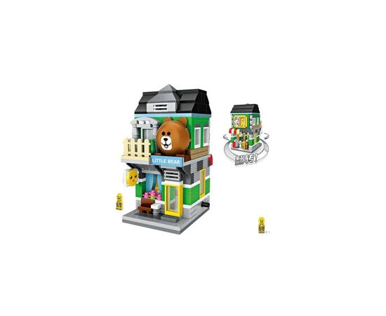 Конструктор LOZ Магазин Маленький ведмедик (1630), зображення 2
