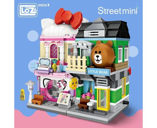 Конструктор LOZ Магазин Маленький ведмедик (1630), зображення 3