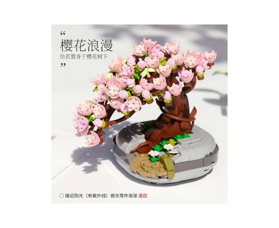 Конструктор LOZ mini Сакура в горшке (1661), изображение 5 Конструктор LOZ mini Сакура в горшке (1661), изображение 5