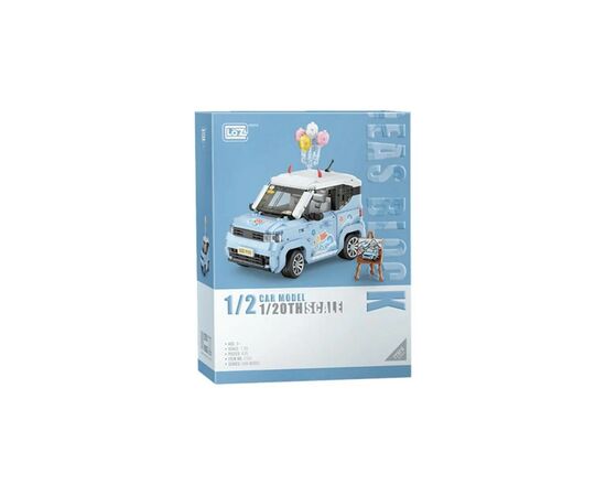 Конструктор LOZ mini Автомобиль MINI голубой (1131), изображение 10 Конструктор LOZ mini Автомобиль MINI голубой (1131), изображение 10