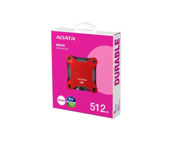 Накопитель SSD USB 3.2 512GB SD620 ADATA (SD620-512GCRD), изображение 6 Накопитель SSD USB 3.2 512GB SD620 ADATA (SD620-512GCRD), изображение 6