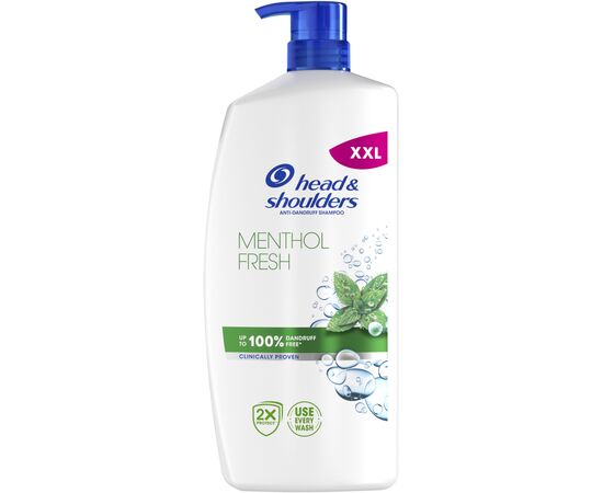 Шампунь Head & Shoulders Против перхоти Свежесть ментола 800 мл (8700216156196) Шампунь Head & Shoulders Против перхоти Свежесть ментола 800 мл (8700216156196)