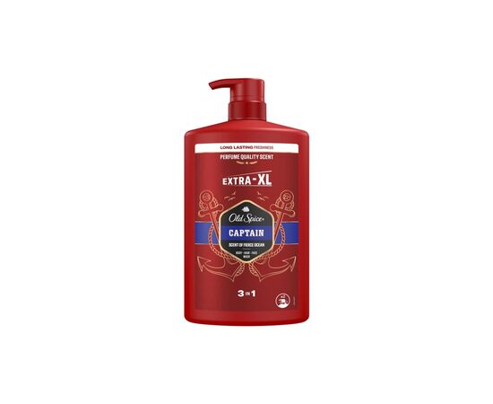 Гель для душа Old Spice Captain 1000 мл (8006540818824), изображение 2 Гель для душа Old Spice Captain 1000 мл (8006540818824), изображение 2