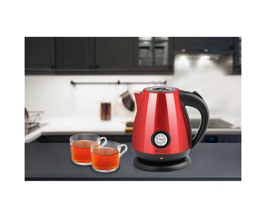 Электрочайник ECG RK 1705 Metallico Rosso, изображение 8 Электрочайник ECG RK 1705 Metallico Rosso, изображение 8