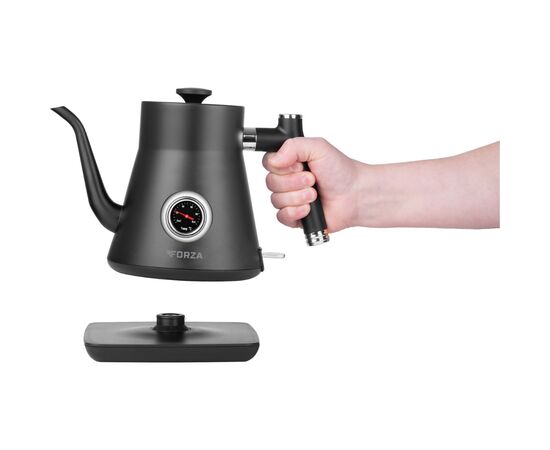 Электрочайник ECG Forza 5000 Pour over Nero, изображение 10