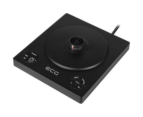 Электрочайник ECG Forza 8000 Pour over Nero, изображение 7 Электрочайник ECG Forza 8000 Pour over Nero, изображение 7