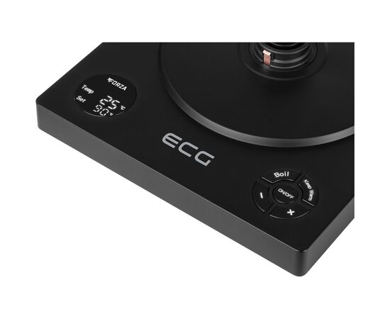 Электрочайник ECG Forza 8000 Pour over Nero, изображение 8 Электрочайник ECG Forza 8000 Pour over Nero, изображение 8