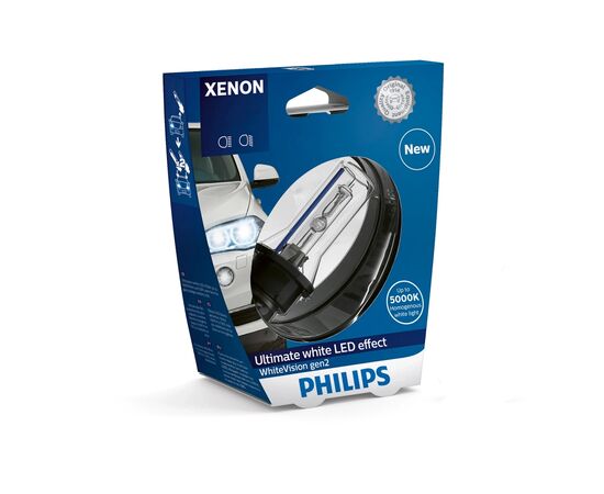Автолампа Philips ксенонова (42403 WHV2 S1), изображение 3 Автолампа Philips ксенонова (42403 WHV2 S1), изображение 3
