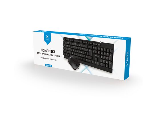 Комплект Vinga KBS-270 Black, изображение 4 Комплект Vinga KBS-270 Black, изображение 4