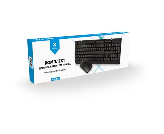 Комплект Vinga KBS-270 Black, изображение 6 Комплект Vinga KBS-270 Black, изображение 6