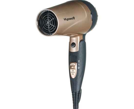 Фен Vilgrand VHD-1809FH gold, изображение 2 Фен Vilgrand VHD-1809FH gold, изображение 2