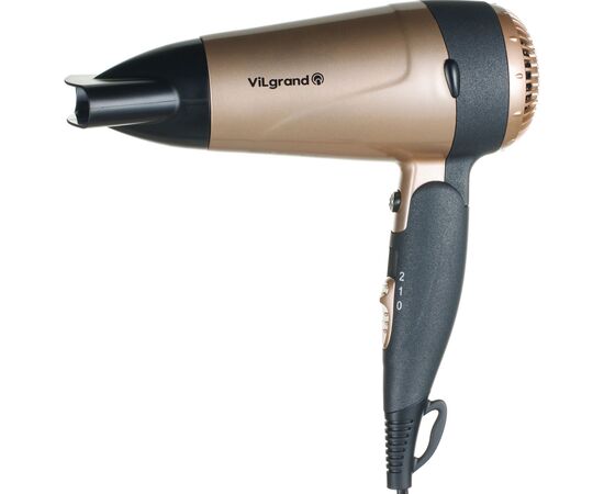 Фен Vilgrand VHD-1809FH gold, изображение 3 Фен Vilgrand VHD-1809FH gold, изображение 3