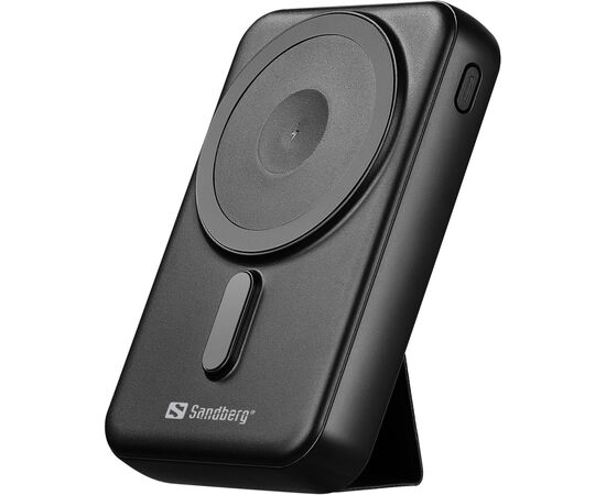 Батарея універсальна Sandberg 10000mAh Mag Wireless, PD/18W, QC/3.0/22.5W, Qi Wireless 15W (420-94)
