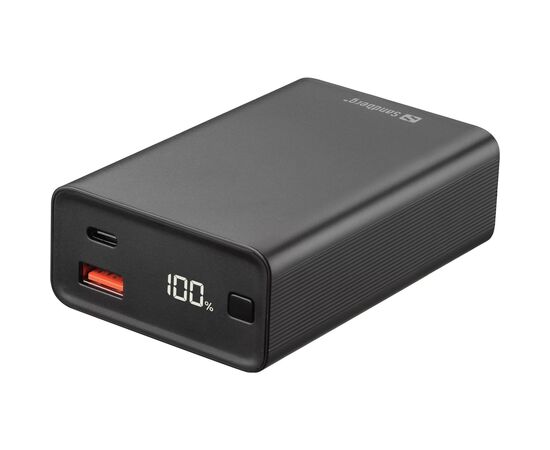 Батарея універсальна Sandberg 20000mAh, PD/65W, QC/3.0, low carrent mode, +cable 100W (420-95)
