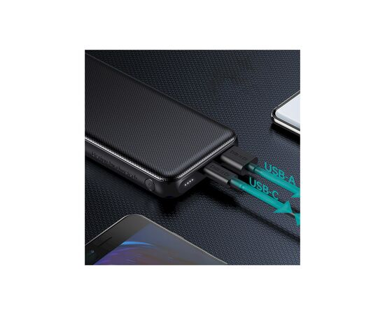 Батарея универсальная Choetech 10000mAh, PD/3.0/18W, QC/3.0 (B627-V3-CC-BK), изображение 11 Батарея универсальная Choetech 10000mAh, PD/3.0/18W, QC/3.0 (B627-V3-CC-BK), изображение 11