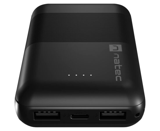 Батарея универсальная Natec 10000mah, Trevi Compact, USB-A*2/2.1A, USB-C/2.1A (NPB-1941), изображение 5 Батарея универсальная Natec 10000mah, Trevi Compact, USB-A*2/2.1A, USB-C/2.1A (NPB-1941), изображение 5