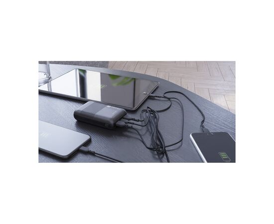 Батарея универсальная Natec 10000mah, Trevi Compact, USB-A*2/2.1A, USB-C/2.1A (NPB-1941), изображение 6 Батарея универсальная Natec 10000mah, Trevi Compact, USB-A*2/2.1A, USB-C/2.1A (NPB-1941), изображение 6