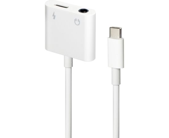 Адаптер USB-C to stereo audio 3.5 mm + USB-C power (CDLA) Cablexpert (A-CM-3.5FP-01), изображение 3 Адаптер USB-C to stereo audio 3.5 mm + USB-C power (CDLA) Cablexpert (A-CM-3.5FP-01), изображение 3
