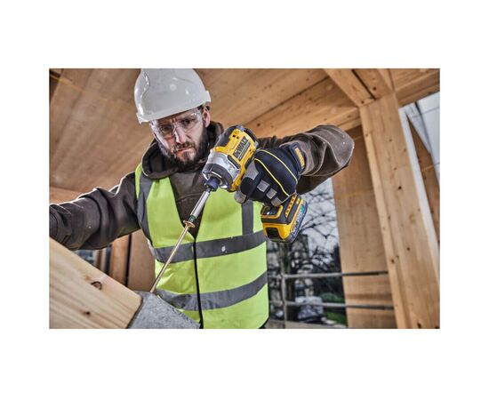 Шуруповерт DeWALT ударный, 18 В XR Li-lon, бесщеточный, 282 Нм (Без АКБ и ЗУ) (DCF860N), изображение 4 Шуруповерт DeWALT ударный, 18 В XR Li-lon, бесщеточный, 282 Нм (Без АКБ и ЗУ) (DCF860N), изображение 4