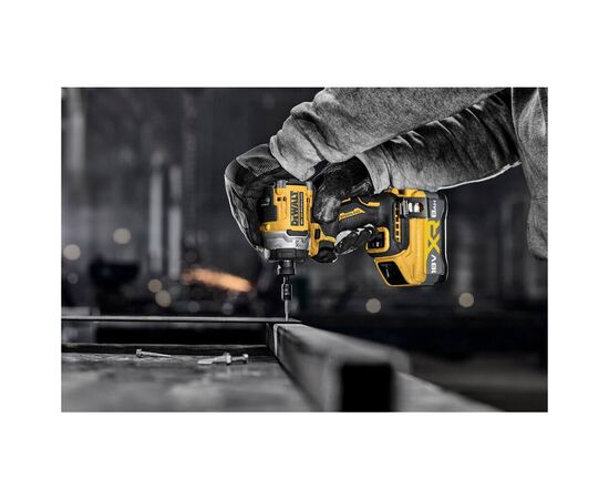 Шуруповерт DeWALT ударный, 18 В XR Li-lon, бесщеточный, 282 Нм (Без АКБ и ЗУ) (DCF860N), изображение 8 Шуруповерт DeWALT ударный, 18 В XR Li-lon, бесщеточный, 282 Нм (Без АКБ и ЗУ) (DCF860N), изображение 8