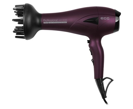 Фен ECG VV 3121 Professional, зображення 2 Фен ECG VV 3121 Professional, зображення 2