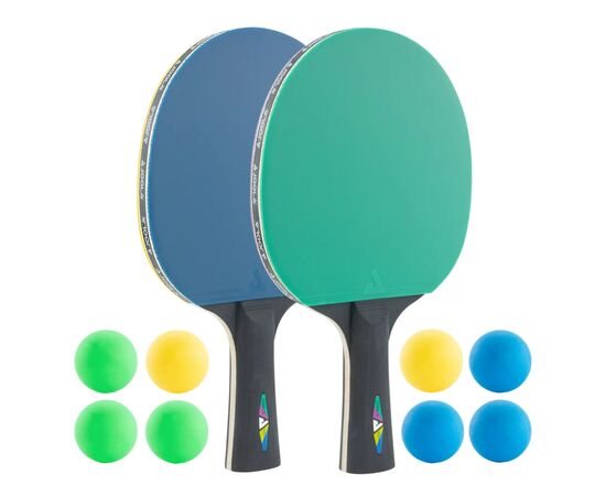 Комплект для настільного тенісу Joola Colorato 2 Bats 8 Balls (54814) (930938)