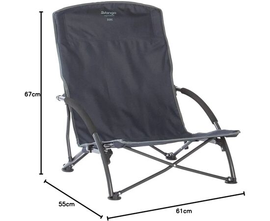 Крісло складане Vango Dune Granite Grey (CHSDUNE00000003) (930847), зображення 2 Крісло складане Vango Dune Granite Grey (CHSDUNE00000003) (930847), зображення 2