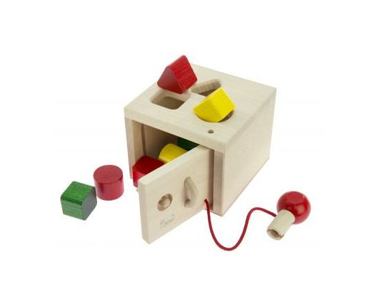 Розвиваюча іграшка Nic cортер деревянный Сейф (NIC64558), зображення 2 Розвиваюча іграшка Nic cортер деревянный Сейф (NIC64558), зображення 2