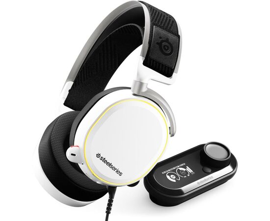 Навушники SteelSeries Arctis Pro + GameDAC White (61454), зображення 4 Навушники SteelSeries Arctis Pro + GameDAC White (61454), зображення 4