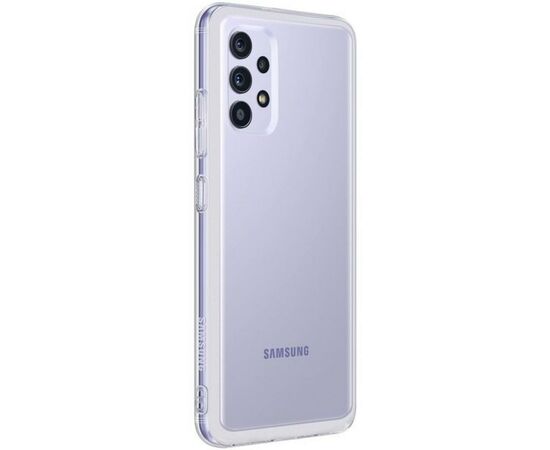 Чехол для мобильного телефона Samsung SAMSUNG Galaxy A32/A325 Soft Clear Cover Transparency (EF-QA325TTEGRU), изображение 3 Чехол для мобильного телефона Samsung SAMSUNG Galaxy A32/A325 Soft Clear Cover Transparency (EF-QA325TTEGRU), изображение 3