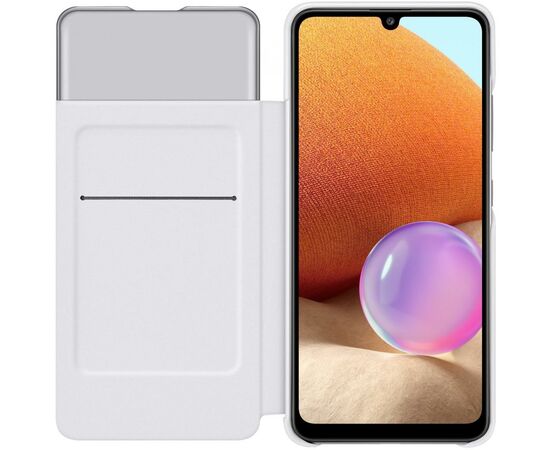 Чехол для мобильного телефона Samsung S View Wallet Cover Galaxy A32 (A325) White (EF-EA325PWEGRU), изображение 4 Чехол для мобильного телефона Samsung S View Wallet Cover Galaxy A32 (A325) White (EF-EA325PWEGRU), изображение 4