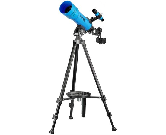 Телескоп Bresser Junior 70/400 Blue з адаптером для смартфона + рюкзак (8850610WX) (930857), изображение 2 Телескоп Bresser Junior 70/400 Blue з адаптером для смартфона + рюкзак (8850610WX) (930857), изображение 2