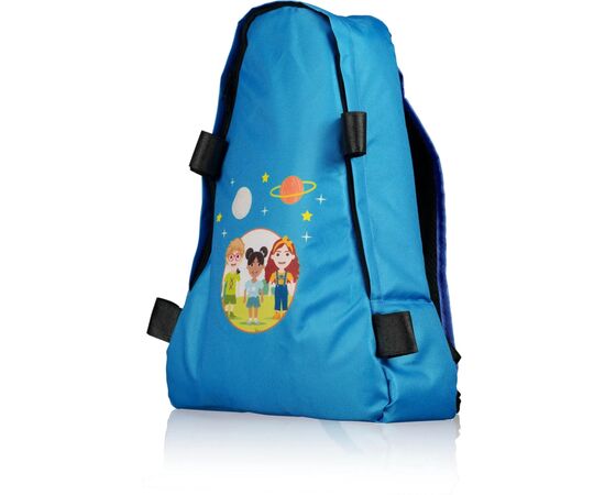 Телескоп Bresser Junior 70/400 Blue з адаптером для смартфона + рюкзак (8850610WX) (930857), изображение 7 Телескоп Bresser Junior 70/400 Blue з адаптером для смартфона + рюкзак (8850610WX) (930857), изображение 7