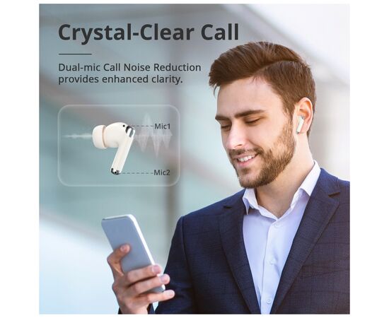Наушники Tronsmart Sounfii R4 Beige (1096448), изображение 3 Наушники Tronsmart Sounfii R4 Beige (1096448), изображение 3