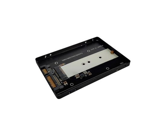 Адаптер Dynamode 2.5'''' SATA to M.2 (NGFF) SSD 22*30mm, 22*42mm, 22*60mm, 22*80mm (S103-1N), изображение 4 Адаптер Dynamode 2.5'''' SATA to M.2 (NGFF) SSD 22*30mm, 22*42mm, 22*60mm, 22*80mm (S103-1N), изображение 4