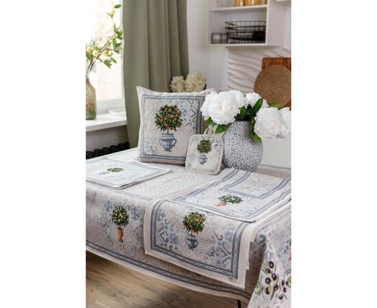 Дорожка на стол Прованс гобеленовая Афины 35х100 см (035292), изображение 9 Дорожка на стол Прованс гобеленовая Афины 35х100 см (035292), изображение 9