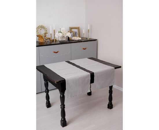 Дорожка на стол Прованс Жемчужина Silver 40х140 см (037575), изображение 2 Дорожка на стол Прованс Жемчужина Silver 40х140 см (037575), изображение 2