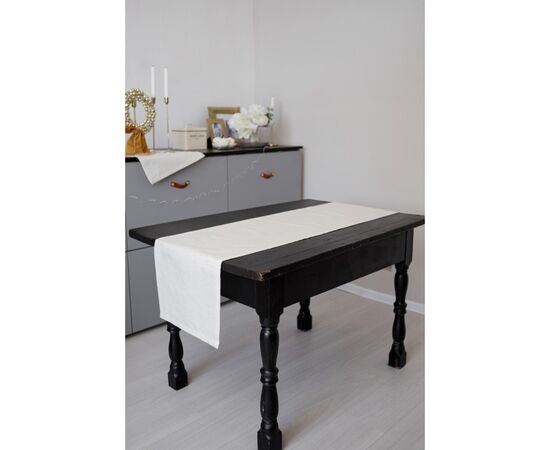 Дорожка на стол Прованс Жемчужина White 40х140 см (037577), изображение 2 Дорожка на стол Прованс Жемчужина White 40х140 см (037577), изображение 2