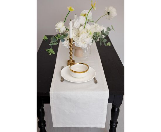 Дорожка на стол Прованс Жемчужина White 40х140 см (037577), изображение 4 Дорожка на стол Прованс Жемчужина White 40х140 см (037577), изображение 4