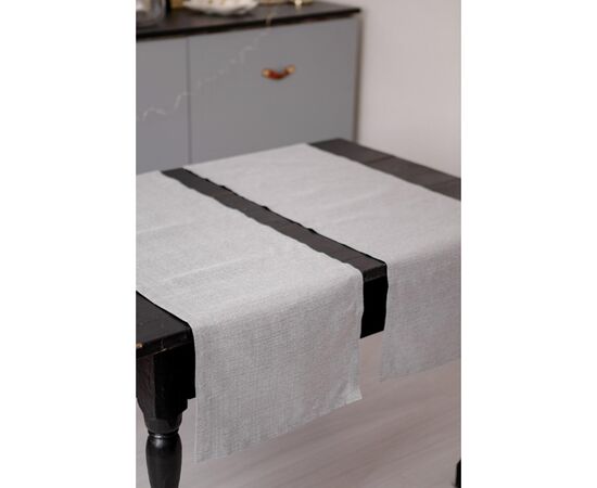 Дорожка на стол Прованс Жемчужина Silver 40х180 см (037579), изображение 4 Дорожка на стол Прованс Жемчужина Silver 40х180 см (037579), изображение 4