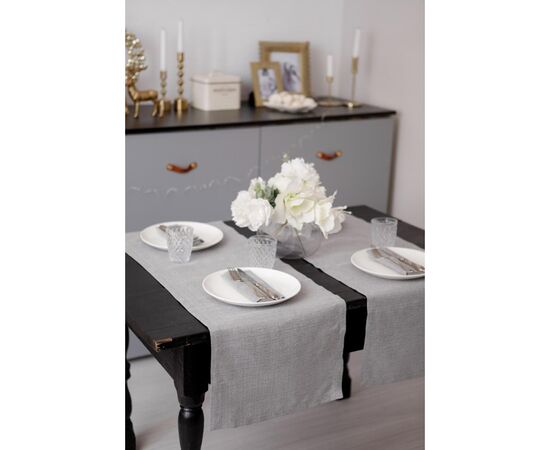Дорожка на стол Прованс Жемчужина Silver 40х180 см (037579), изображение 5 Дорожка на стол Прованс Жемчужина Silver 40х180 см (037579), изображение 5
