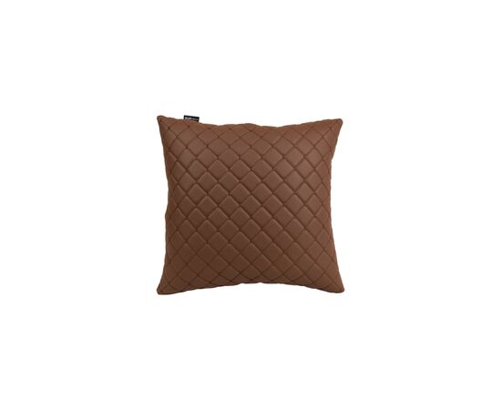 Подушка EVAtech ECO 40x40 см коричнева з коричневою ниткою (SPBCSZZ)