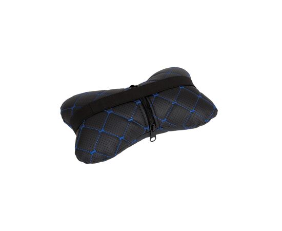Подушка EVAtech ECO 27х16 см чорна з синьою ниткою (SPCRBL), изображение 5 Подушка EVAtech ECO 27х16 см чорна з синьою ниткою (SPCRBL), изображение 5